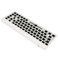 Miniatyrbild 6 av 8: Gör-det-själv-mekaniskt tangentbordssats 68 nycklar RGB Ergonomic Switch Hot Swap Stark ABS Custom Gaming Tangentbord Vit