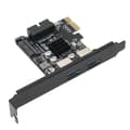 Miniatyrbilde 3 av 8: USB 3.0 Pcie-kort PCIE til USB3.0 fire-ports utvidelseskort for Windows/for OS/for Linux-systemer PH63