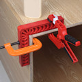 Miniatyrbild 8 av 8: 90 graders rätvinkellägesställare Träbearbetning hörnklämma Carpenter Positioneringstillbehör