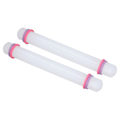 Miniatyrbilde 4 av 8: 2 stk Plastkjevle Trygg Holdbar Robust Plast Non-stick Overflate Bred Applikasjon Liten Kjevle