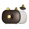 Miniatyrbild 3 av 8: Väggmonterad mjukpapperslåda Vattentät Toalettpappershållare Fortune Cat Tissue Box Dispenser för kök Badrum Office Vit