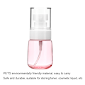 Miniatyrbild 8 av 8: U-formad sprayflaska tjockbottnad Ultrafin Mist Kosmetikaflaska 30 ml (Transparent Rosa)