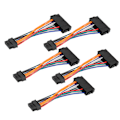 Miniatyrbillede 5 af 8: 5 stk. Strømkabeladapter ATX 24pin til 12pin Ledningskonverter 15cm PVC Kobber til Stationær Computer