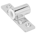 Miniatyrbillede 3 af 8: 1/2 tommer rustfrit stål Oarlock Sokkel Spejlpoleret Finish Sidemonteret Rowlock Sokkel til saltvand