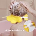 Miniatyrbillede 5 af 8: Baby Shower Justerbar Shampoo Vask Hårbeskyttelseshat Vandafast Hørebeskyttelse Badehat