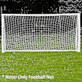 Miniatyrbillede 1 af 5: Fodboldmålnet Sæt til Junior Fodboldmål Træning - 2,4m x 1,8m x 0,5m & 1,2m Hvid