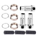 Miniatyrbillede 2 af 8: 20 stk 3 mm diodelampeholder Konkav messing lysende montering Industrielle kontroldele F3