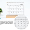Miniatyrbillede 3 af 8: 2022 Skrivebords Kalender Månedsplanlægger Skema Daglig Arrangør Kontor Hjemindretning