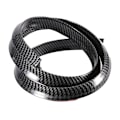 Miniatyrbild 3 av 8: Carbon Fiber Fender Flares Car Wheel Arch Ögonbryn Skyddar Anti repor Pad
