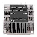 Miniatyrbilde 8 av 8: SNKP0067PS LGA 36470 1U X11 CPU-kjøler for Purley-plattform Datatilbehør