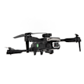 Miniatyrbild 6 av 8: Mini Drönare Optisk Flödespositionering 4-sidigt Hinder Undvikande Fjärrkontroll Cintrol FPV Quadcopter med HD Dual Camera