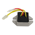 Miniatyrbillede 1 af 8: Motorrettificeringsregulator 393374 Pålidelig Robust Spændingsregulatorrettificer til 18 til 24 HK Motorer