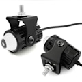 Miniatyrbilde 6 av 8: 2 stk motorsykkel LED-spotlight med styrebryter Halvlys dobbelt farger Vanntett for lastebil SUV ATV UTV traktor