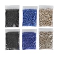 Pikkukuva 1 / 8: Epäsäännölliset lasinpalaset Murskattu lasi täyteaine Glitter kynsi taidetta käsityö Vasi täyte DIY-koristelu