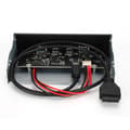 Miniatyrbilde 3 av 8: Høyhastighets USB 3.1 Gen2 Frontpanel - 10G optisk enhet med USB 3.0, USB 2.0, Type C, Type E - Datamaskindeler