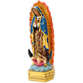 Miniatyrbild 4 av 8: Christian Guadalupe Figurin Handmålad Lyckobringande Jungfru Maria Staty Vår Fru av Guadalupe Figurin för Bordsdekoration