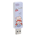 Pikkukuva 2 / 8: U Disk PushPull USB2.0 Muisti Auton USB-muistitikku Lahja Tietokonetarvikkeet Kani Tyttö Kuvio (128GB)