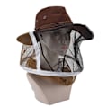 Miniatyrbild 8 av 8: Biodlare Cowboyhatt Åtdragningsdesign Andas Mesh Biodlingsslöja Hatt för biodlare Fiskare Jägare Campers