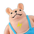 Miniatyrbild 8 av 8: Squeeze Toy Dekompression Söt härlig tecknad form Squishies minska stress Leksak för att minska ångest 4,4lb L Typ B