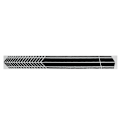 Miniatyrbillede 1 af 8: Side Door Stripe Sticker Universal Vandtæt Sports Racing Stripe Grafisk Dekaler til Bil Lastbil Karosseri Sort