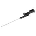 Miniatyrbillede 6 af 8: Plungerskrue i aluminiumlegering til recurve- og compoundbuer til udendørs skydesport - sort