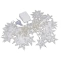 Pikkukuva 5 / 8: 40 LED:n ulkovalosarja, lumihiutaleen muotoinen, pistokkeella, ulkokäyttöön, joulu, terassi, puutarhajuhlat, koristelu, EU 220V
