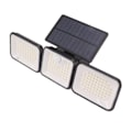 Miniatyrbild 3 av 8: Solar utomhusljus 180 lysdioder 6000 till 7000K Superbright 3 justerbart huvud IP65 utomhus rörelsesensorlampa