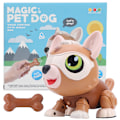 Miniatyrbillede 1 af 8: Stemmebetjent Robot Hund Multifunktionel Touch Smart Sensor Hund Model Legetøj (Brun)