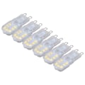 Miniatyrbilde 6 av 8: G9 Glødepære Dimbar Øyevennlig Strømsparende 14 LED 3W Glødepære for Lysekrone Bordlampe 6 stk Hvit Lys 220V