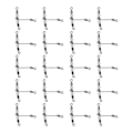 Miniatyrbillede 2 af 8: 20 stk T-formet Lysende Fiske-Swivel 3-vejs Connector Krydslinje Rullende Swivel med Perler 8x10 #