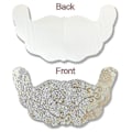 Miniatyrbilde 3 av 4: Selvklebende, usynlig brystløfttape for kvinner med blonder, gelé, U-formet bh-puter - Plus Size M (2 par)