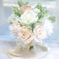Miniatyrbillede 7 af 8: Bryllupsbuket Hjemmeindretning Kunstig Blomst Silke Blomst Kunstig Dekorativ Buket