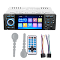 Miniatyrbillede 1 af 8: 4,1 tommer MP5-afspiller MP4 HD Bluetooth Radio U-disk Håndfri Opkald Stereo 12V
