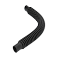 Miniatyrbilde 4 av 8: Scuba Diving Rund korrugert slange for flytekontroll Device Jakke BCD Sidemount BCD16Inch