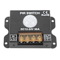 Miniatyrbild 7 av 8: PIR-omkopplare rörelsesensor LED Mänsklig infraröd avkänningskontroll för ljusremsa utomhus DC12‑24V 30A