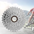 Pikkukuva 7 / 8: Kromattu Pyörän Vapaaratas Takana Vaihde Vaihdon Osa Mountain Bike 9-vaihteinen