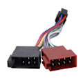 Miniatyrbilde 8 av 8: ISO Ledningsnettkontakt Adapterplugg 16-polet Bilstereo Radio Loom Utbytting for Alpine