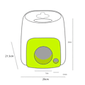 Miniatyrbild 2 av 5: Dog Ball Rolling Machine Interactive Tennis Ball Rolling Machine för inomhus utomhus