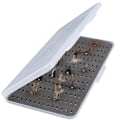 Miniatyrbild 5 av 8: ABS lättvikts förvaringsbox för flugfiske för fiskkrok med skumtillbehör