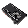 Miniatyrbild 6 av 8: Bilstereo Equalizer Justerbar 5 Bands Exakt Tuning EQ Tuning Crossover Förstärkare Grafisk Equalizer