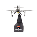 Miniatyrbillede 8 af 8: 1:72 Diecast Jagerfly Simulering Legering Metal Jagerfly Model med Stativ