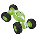 Miniatyrbillede 4 af 8: 1:12 Stuntbil Dobbeltsidet Firehjulstræk Deformation Fjernstyret Crawler Model Grøn