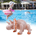 Miniatyrbillede 5 af 8: Simulerings-Dinosaur Model Barn Pool Party Oppustelig Dinosaur Legetøj Pedagogisk Legetøj #1