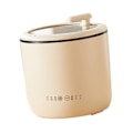Miniatyrbilde 4 av 8: Mini riskoker Multifunksjonell hjem elektrisk riskokere Lav effekt sovesal Non Stick Congee koker CN 220V Hvit