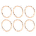 Miniatyrbilde 2 av 8: 20 stk Metallringer 4x32mm Jern Solid Holdbar Multifunksjonell Utsøkt Metall O-ringer Gull