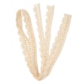Miniatyrbilde 6 av 8: Blondebånd DIY Bomull Hvit Nett 1.4cm Bredde 20 Yards Utsøkt Blondekant for Gardin Klær Duk Dekorasjon