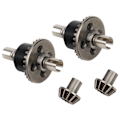 Miniatyrbild 5 av 8: Metallväxeldifferentialväxeluppsättning Passar för WLtoys 144001 1/14 RC-bilmodell