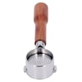 Pikkukuva 1 / 8: Portafilter 51mm 2 korvaa Pohjaton kahvikahva ruostumattomasta teräksestä Delonghi ECO310 C1 tyypille Punainen happo