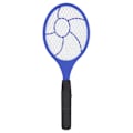 Miniatyrbild 1 av 8: Tre lager Elektrisk flugmyggsmällare Bug Zapper Racket Insektsdödare (blå)