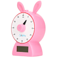 Miniatyrbild 2 av 8: Visual Timer Kids Countdown Matlagning Time Management Timer för hem skolmaterial Study Pink